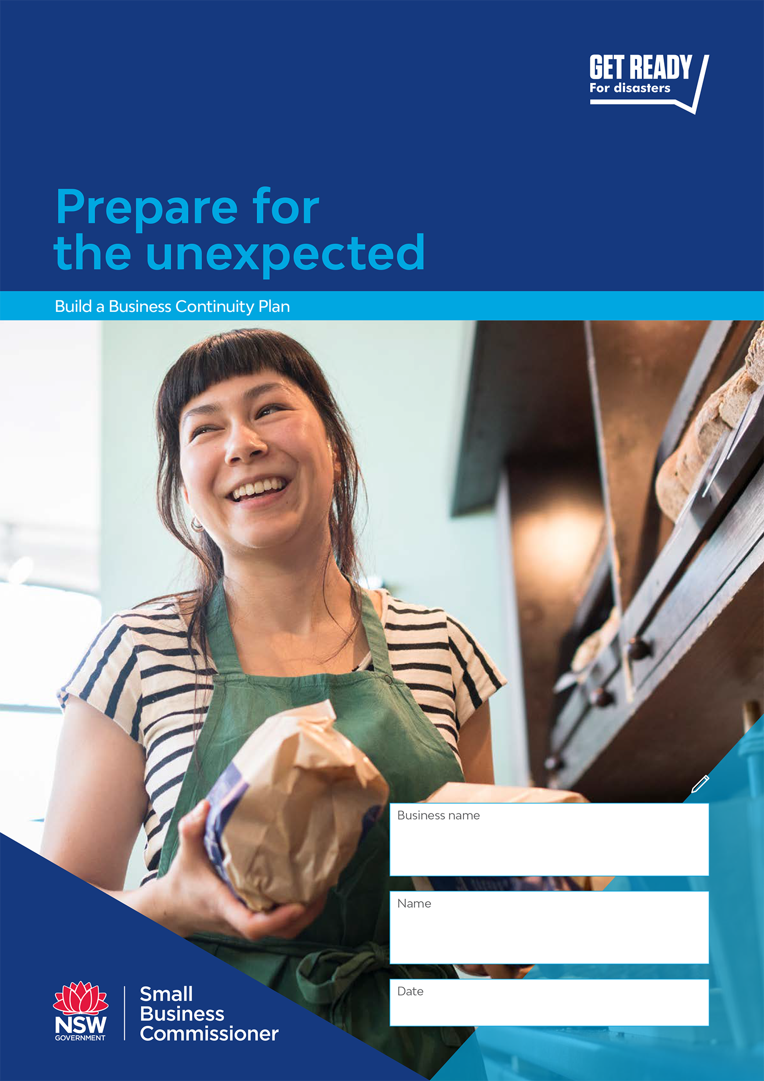 Continuity plan guide cover