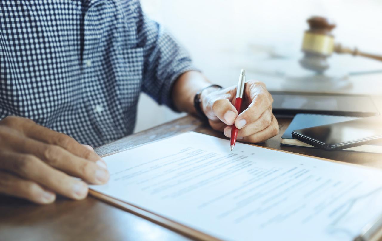 Reviewing workers compensation documents