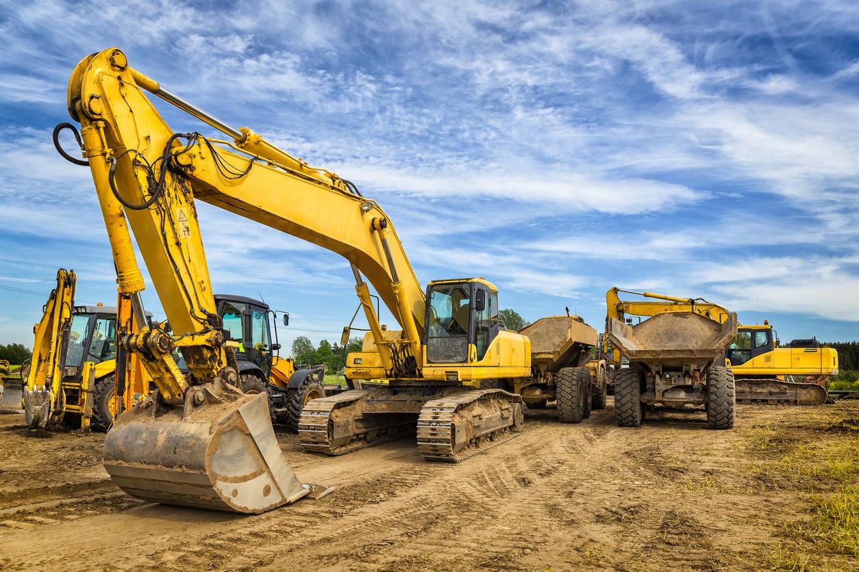 Road construction machinery
